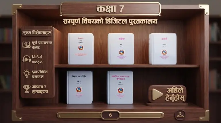 कक्षा ७ का नयॉ पाठ्यपुस्तक हरू