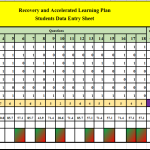 ReAL Plan Student Data Entry Dynamic Sheet Grade 3-8