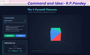 Relation Between volume of Cube and Pyramid