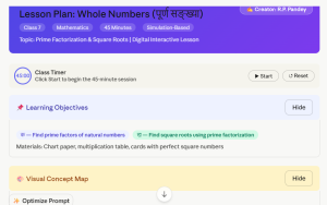 Digital Interactve Lesson Plan(Whole Number-7)