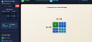 तीन पदीय बिजीय अभिब्यन्जक (Trinomial, जस्तै: (ax^2 + bx + c) को खण्डीकरण